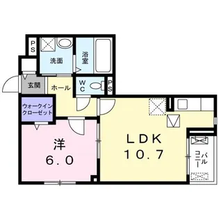 ラフレシール ヌフ【1階】の間取り