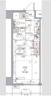 クレヴィスタ亀戸II【3階】の間取り