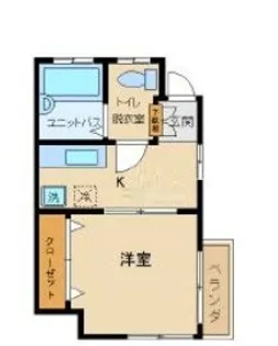 メゾン美乃里【1階】の間取り