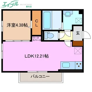 Sun Quest【2階】の間取り