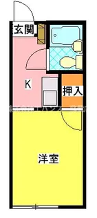 メゾン蘇我【2階】の間取り