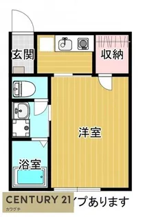 インサイド東須恵【1階】の間取り