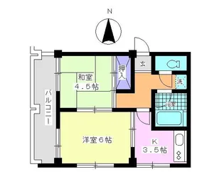 栄喜ビル【3階】の間取り