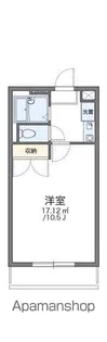 レオパレスIRIE【2階】の間取り