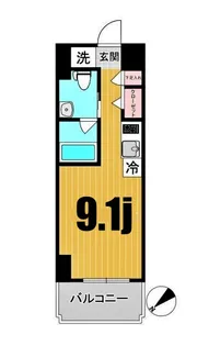 スパシエ東神奈川【5階】の間取り