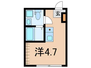 The Sanctus 品川 South【4階】の間取り