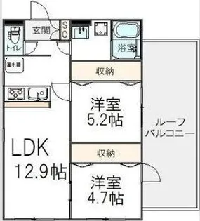 Grand Coffret吉祥寺本町【4階】の間取り