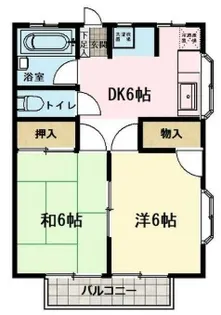 シャルムI【2階】の間取り
