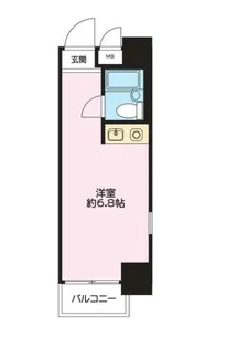 ダイアパレス上野【4階】の間取り