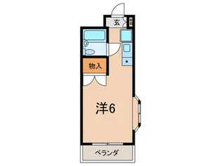 コアクレスト下新城【3階】の間取り