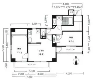 アルページ麻布【3階】の間取り