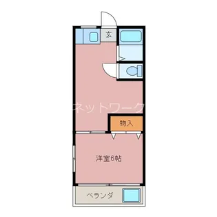 ユキミハウス【2階】の間取り