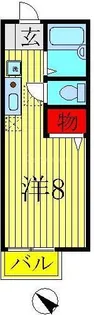 E・D南柏【2階】の間取り