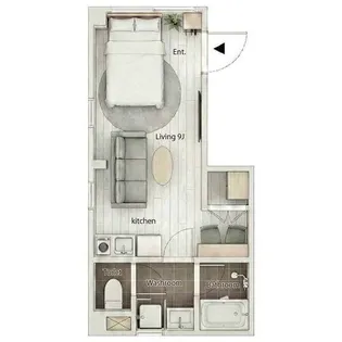 Itonami【4階】の間取り