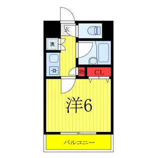 エクセシオーネ赤塚【3階】の間取り
