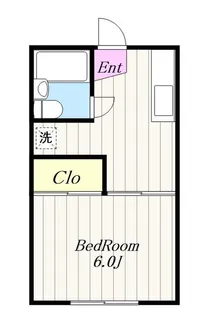 メゾンパレット【1階】の間取り