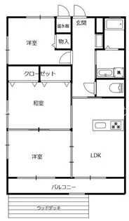 グレースコート・M A棟【1階】の間取り