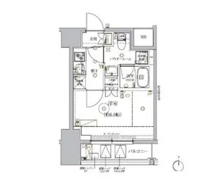 RELUXIA品川西大井【1階】の間取り