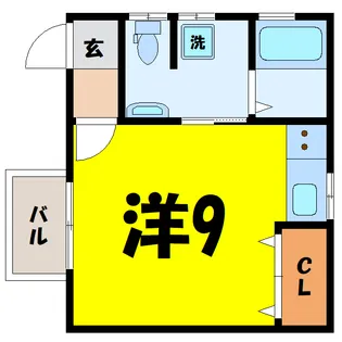 スキップハウスA/B【2階】の間取り