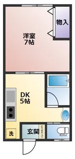 T・Iペアハウス【1階】の間取り