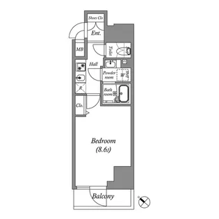 THE PASEO新小岩【4階】の間取り