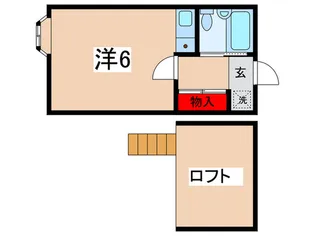 ア-バンライフA号棟【1階】の間取り