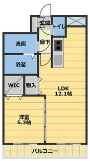 LIVE南新町【1階】の間取り