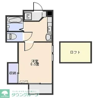 ラッキーピュア【2階】の間取り