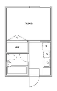 メゾンビップ【1階】の間取り