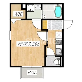 ヴィーブルJ【1階】の間取り