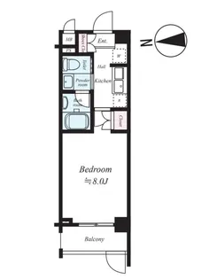 FORTIS大森【1階】の間取り