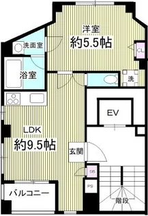 スワンレイク本郷【10階】の間取り