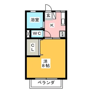 シティハイム信和【2階】の間取り