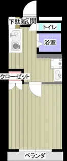 エル大江A【1階】の間取り