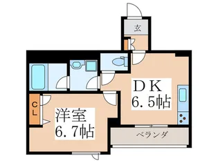 アンビシア【2階】の間取り