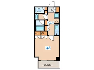 メルクマール京王笹塚レジデンス【12階】の間取り