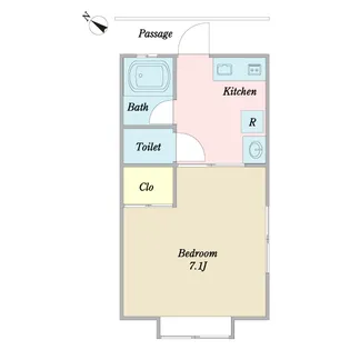 井荻トリム【2階】の間取り