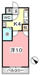 ヴェルニパレ【6階】の間取り
