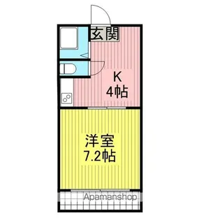 コーポラスT・T【1階】の間取り