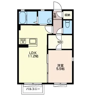 フォルトゥーナ【1階】の間取り