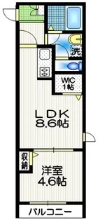 Boa Sorte【2階】の間取り