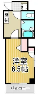 レイローズビル【5階】の間取り