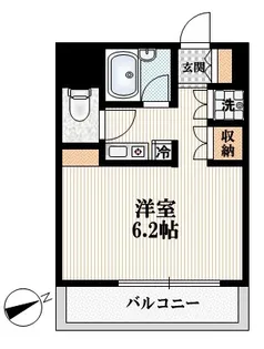 KHハイツ【2階】の間取り