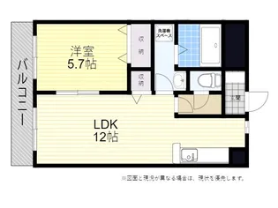 コンセールNK【6階】の間取り