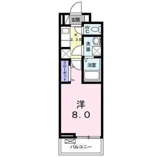 フェリーチェ【2階】の間取り