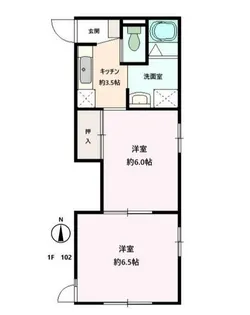 アナナスヒルズ【1階】の間取り