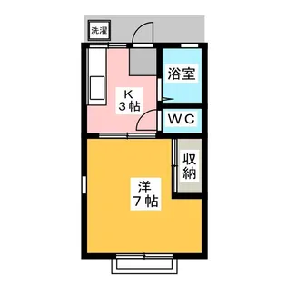 小桜ハイツI【2階】の間取り