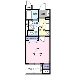 K.グランツ【2階】の間取り