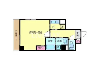 リバティ四条烏丸【13階】の間取り