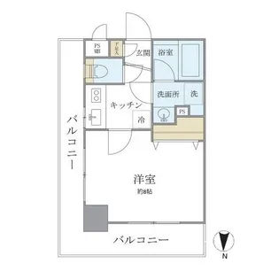 ISM中野坂上【4階】の間取り